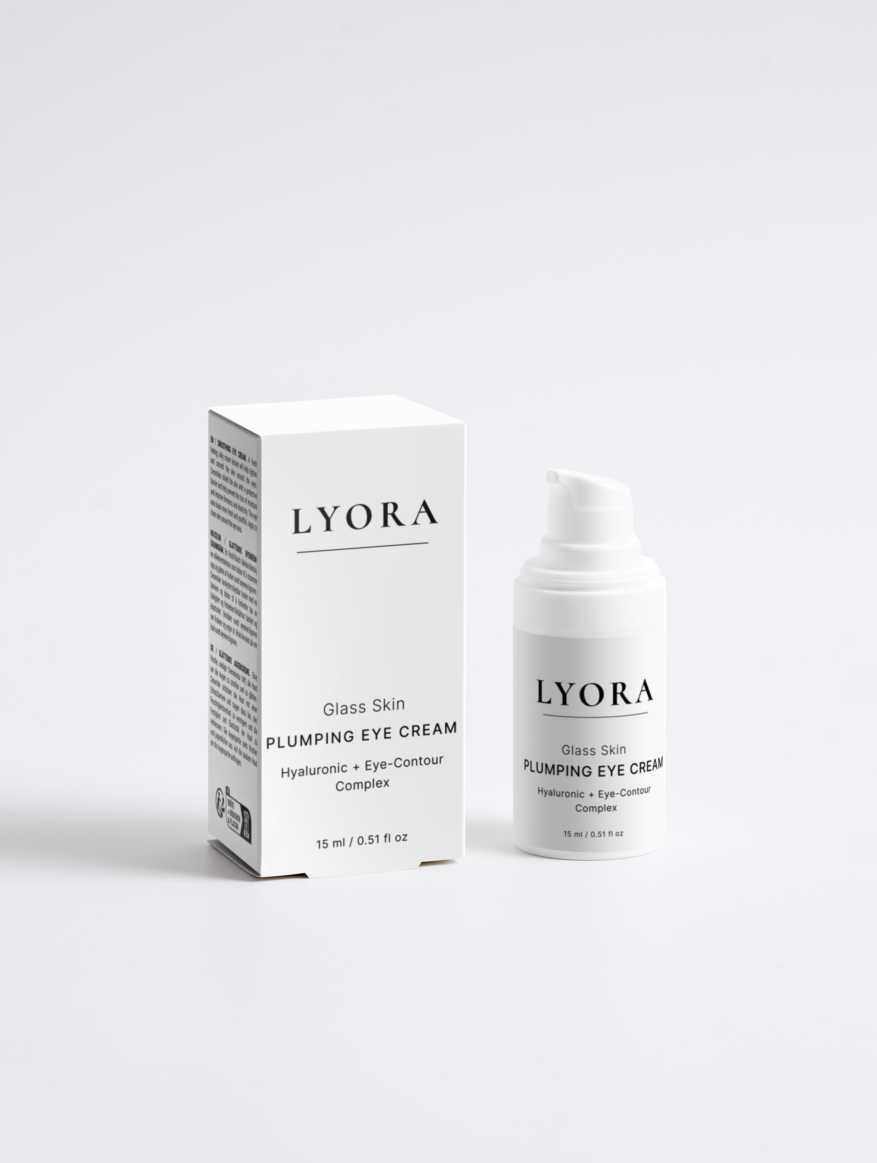 GLASS SKIN PLUMPING EYE CREAM - Contorno occhi levigante e rimpolpante